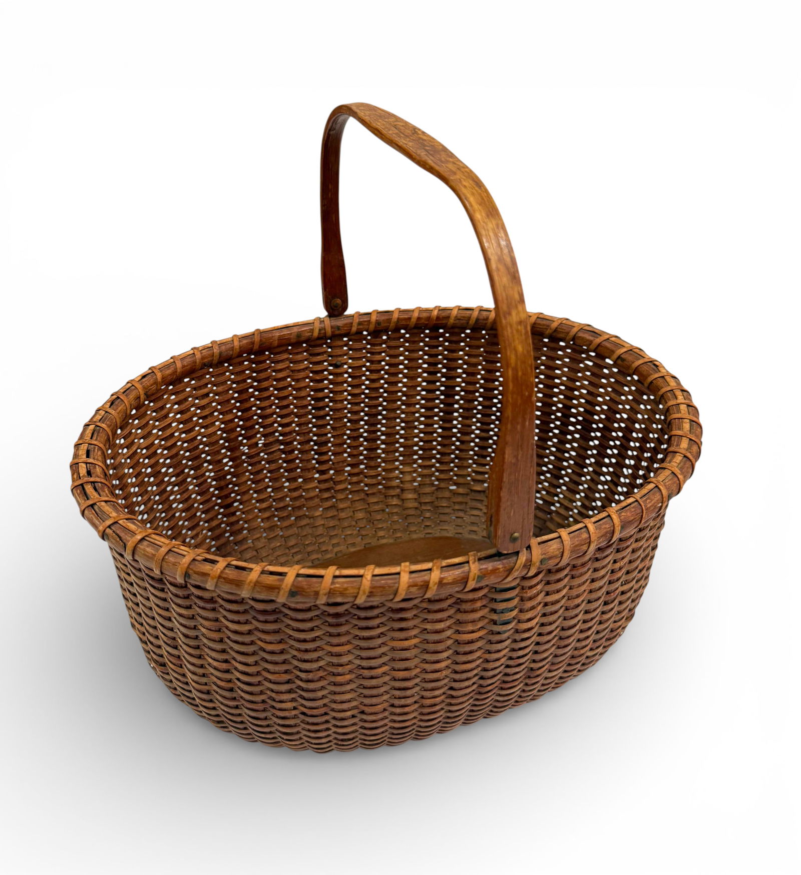 SIGNED A. D. WILLIAMS NANTUCKET LIGHTSHIP BASKET (1 of 1)