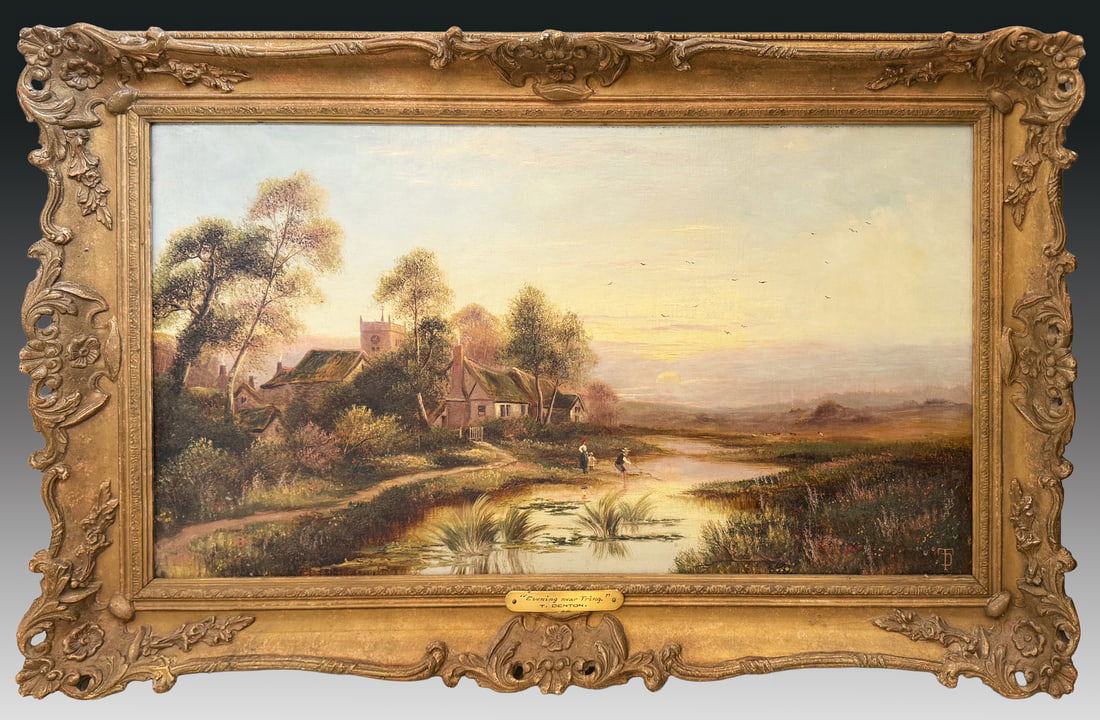 TROY DENTON COUNTRY LANDSCAPE PAINTING (1 of 5)