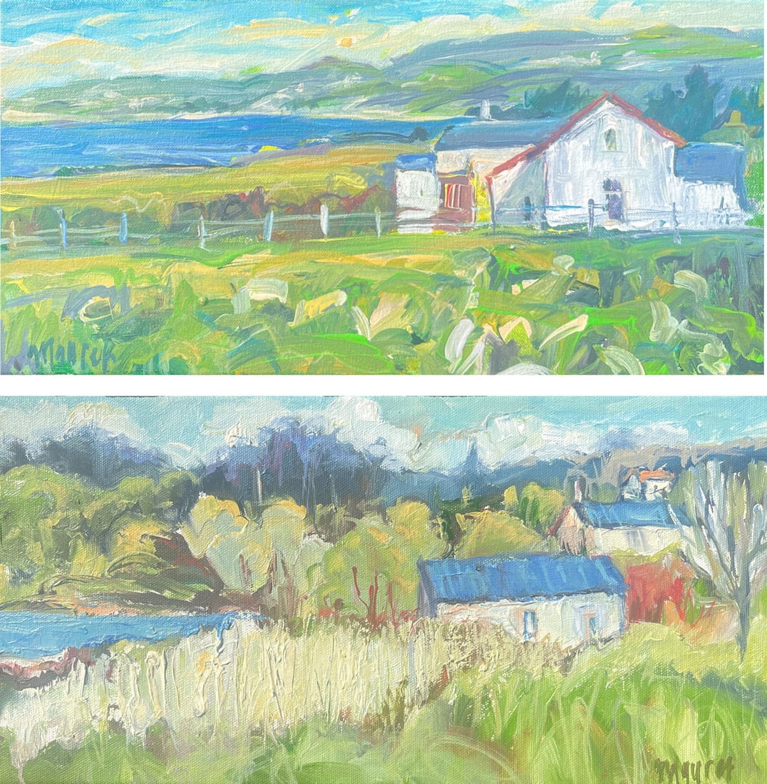 2 JOHN MAURER PAINTINGS (1 of 7)