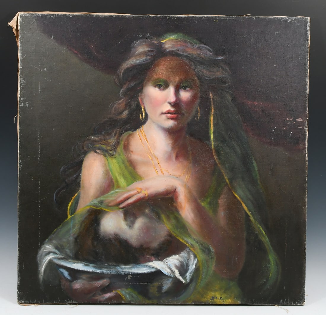 SALOME W/ THE HEAD OF JOHN THE BAPTIST (1 of 4)