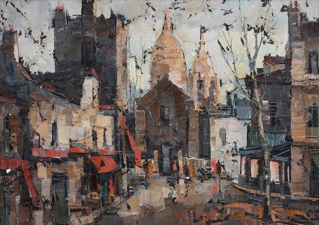 EUROPEAN CITYSCAPE O/C (1 of 5)