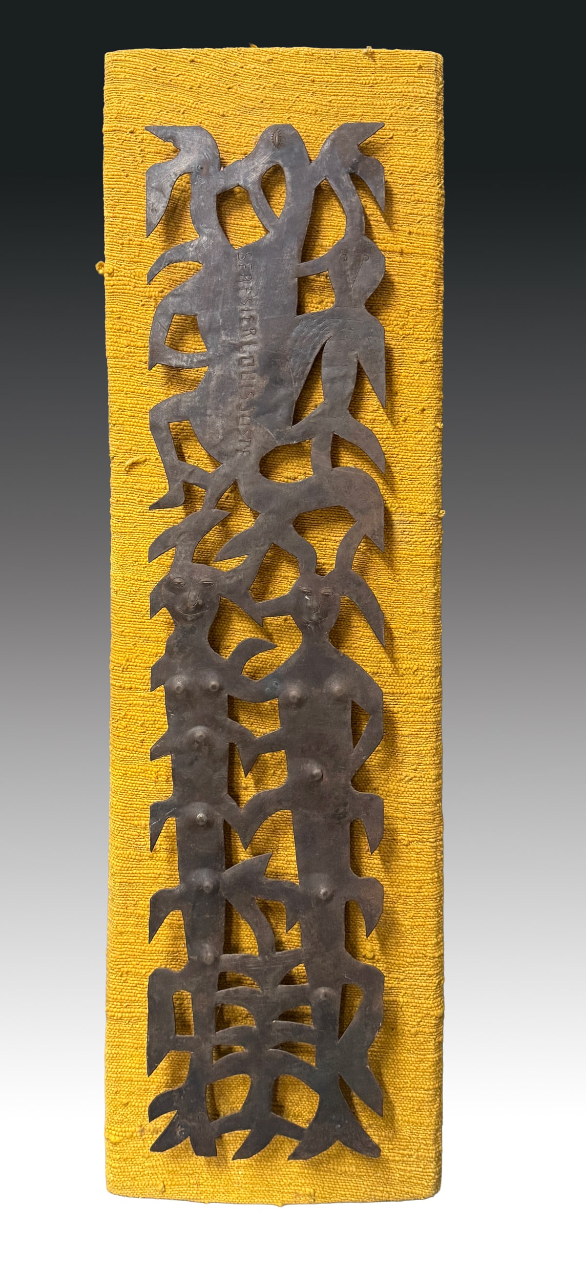 JOSEPH LOUIS JUSTE CUT STEEL SEA TURTLES: JOSEPH LOUIS JUSTE CUT STEEL SEA TURTLES: