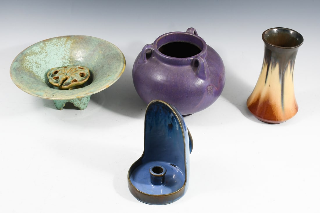 4 PC. FULPER ART POTTERY (1 of 7)