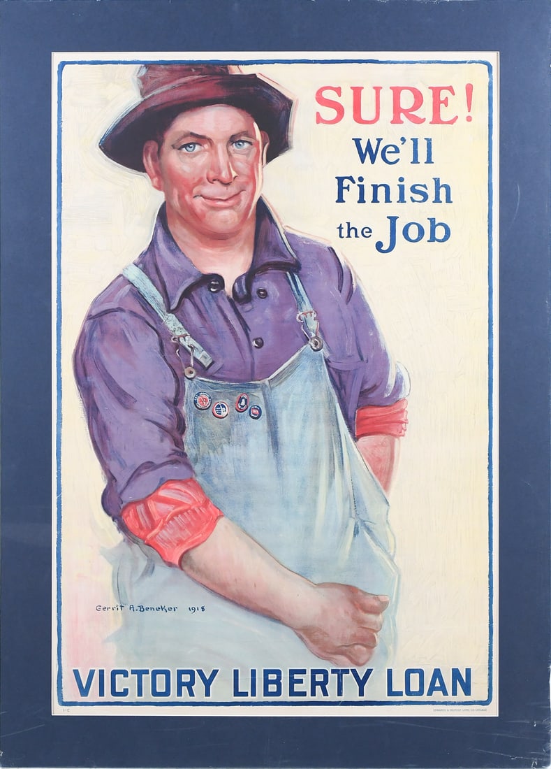 7PC. WORLD WAR I POSTERS AND PERIODICAL LOT - 2