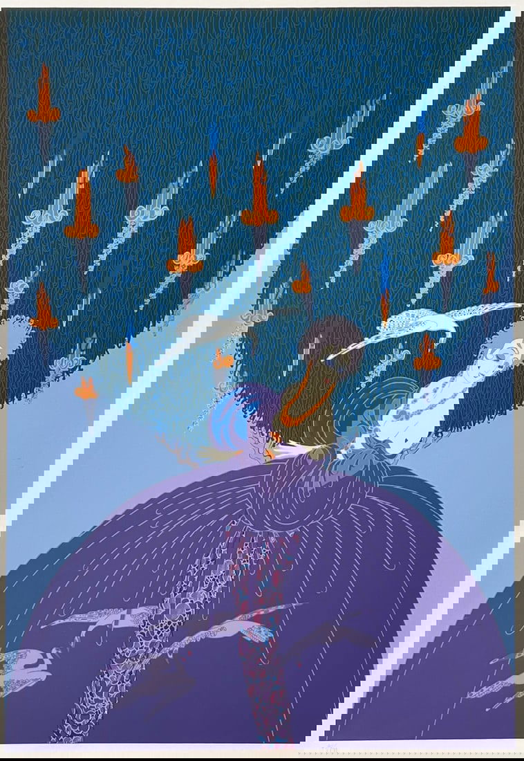 ERTE "FREEDOM AND CAPTIVITY" SERIGRAPH (1 of 5)