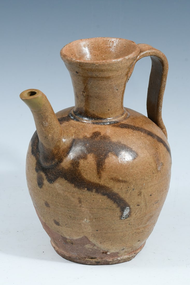 EARLY CHINESE WINE/OIL TERRACOTTA JUG/PITCHER (1 of 4)