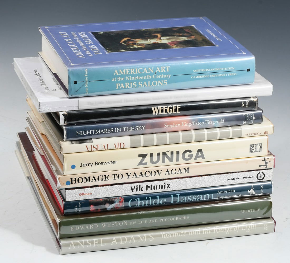 11 PC. ART REFERENCE BOOKS (1 of 2)