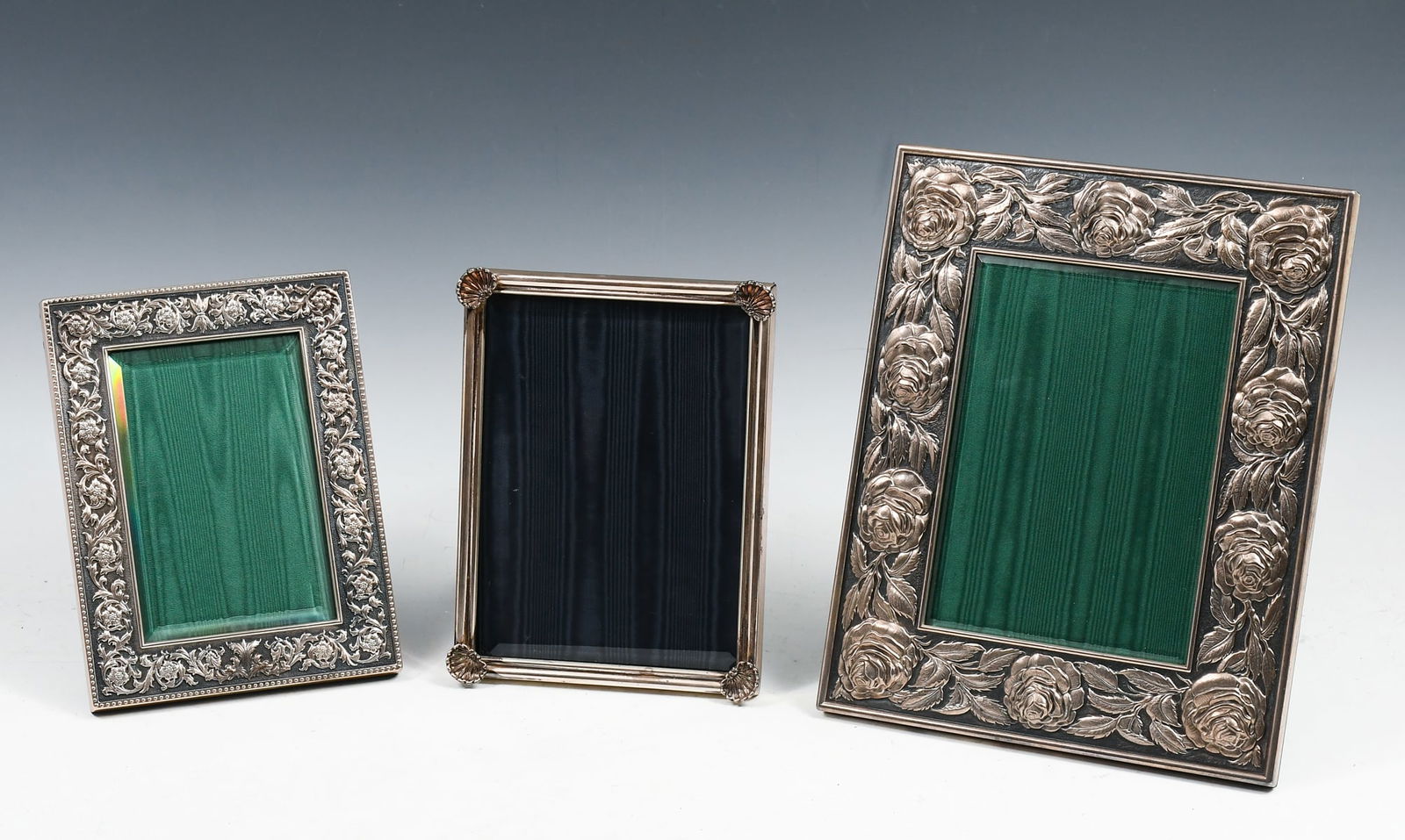 3 PC. BUCCELLATI SILVER PICTURE FRAMES (1 of 6)