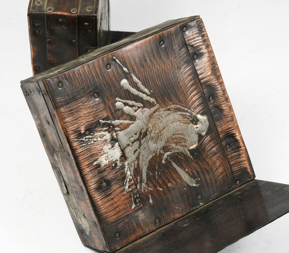 PR. MCM PAUL EVANS PATCHWORK BOOKENDS - 2