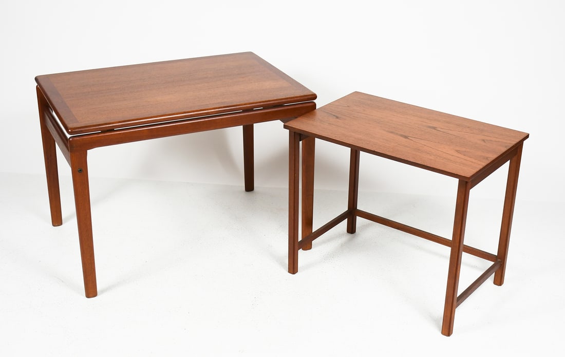 DANISH SIDE TABLE & NESTING TABLE (1 of 4)
