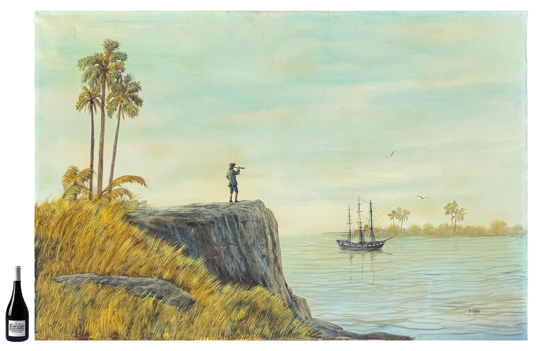 JOE GIBBS FLORIDA PAINTING "WATCHFUL EYE" (1 of 2)