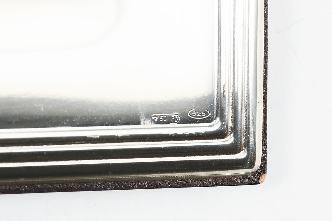 2 PC. LARGE STERLING SILVER FRAMES - 4