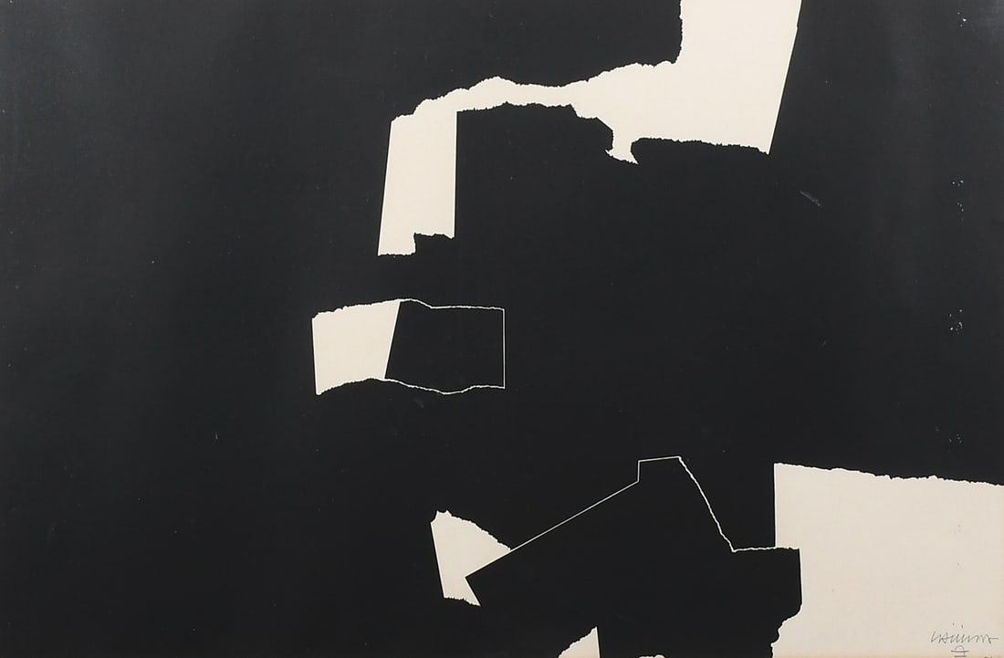 EDUARDO CHILLIDA ABSTRACT LITHOGRAPH (1 of 4)