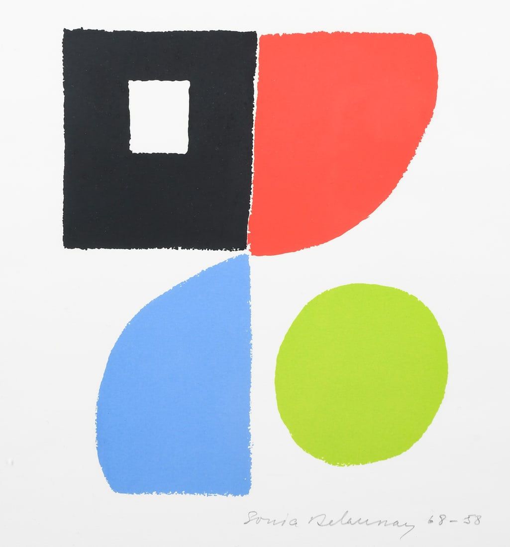 SONIA DELAUNAY "LE ROUTE KERMIS" LITHOGRAPH (1 of 5)