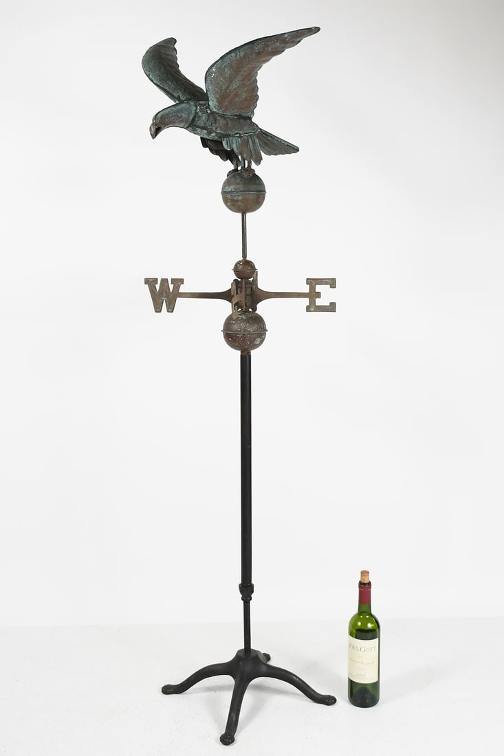LATE 19TH-CENTURY FLYING EAGLE WEATHER VANE (1 of 4)