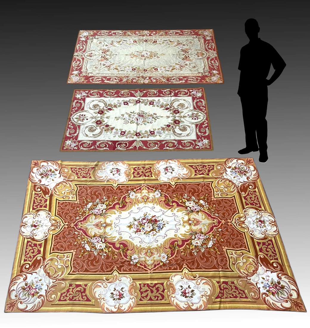 3 PC. LARGE TAPESTRIES (1 of 7)