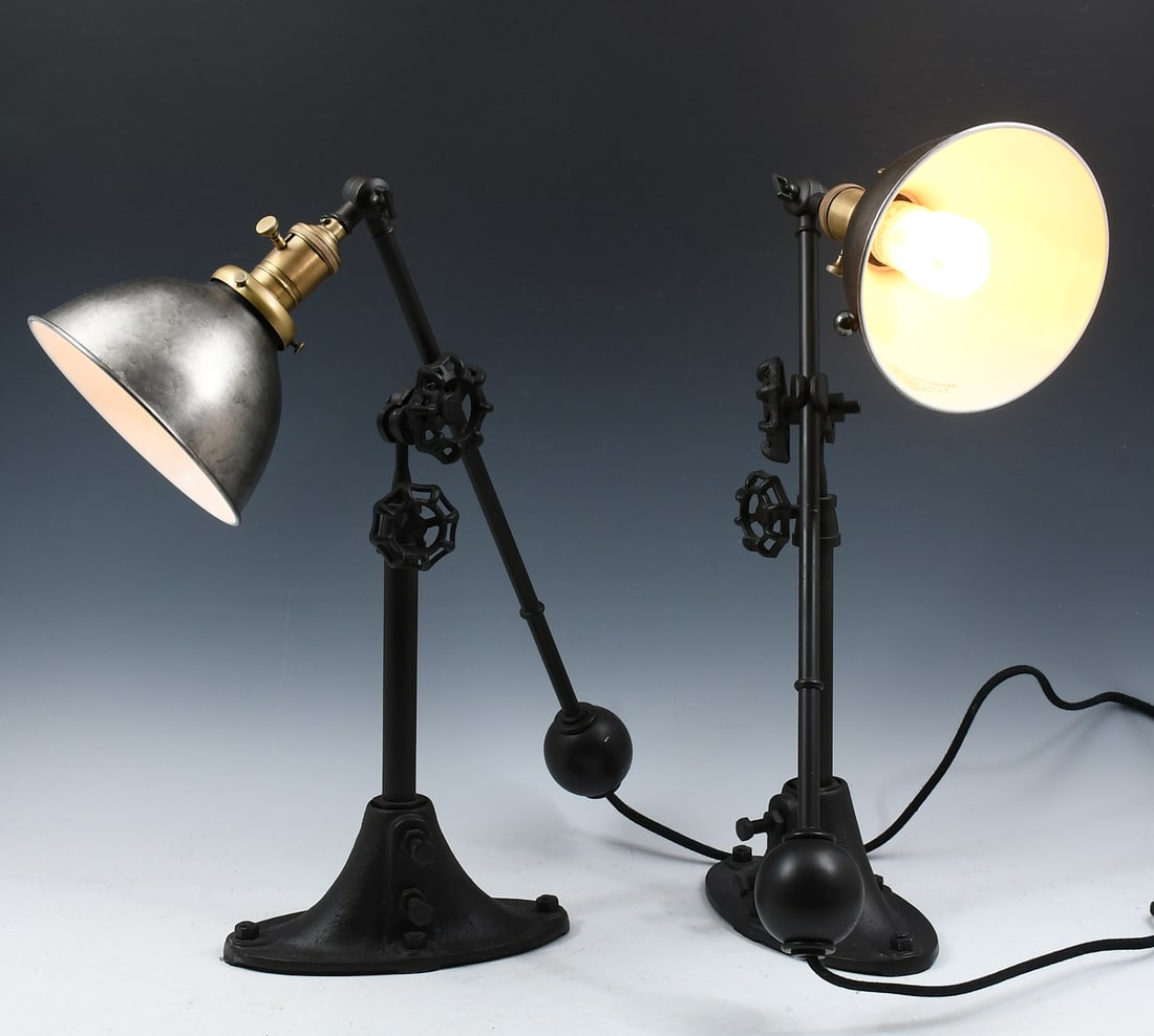 PR. RESTORATION HARDWARE INDUSTRIAL TABLE LAMPS (1 of 4)