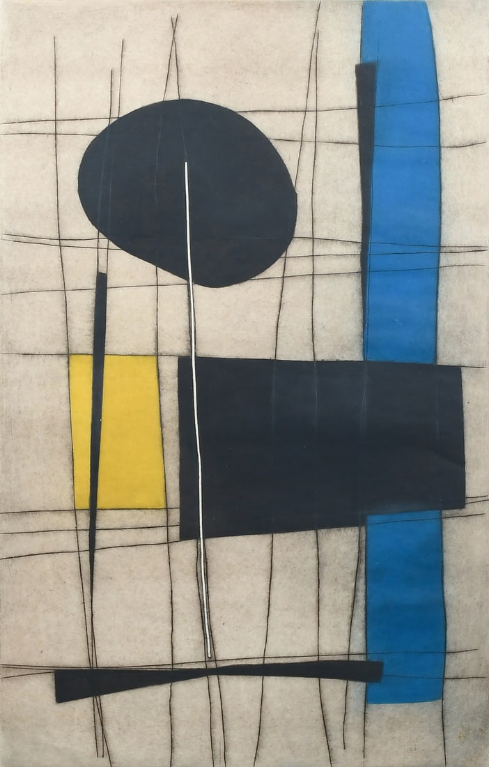 WILLIAM "MALTBY" SYKES ABSTRACT ETCHING AND AQUATI (1 of 6)