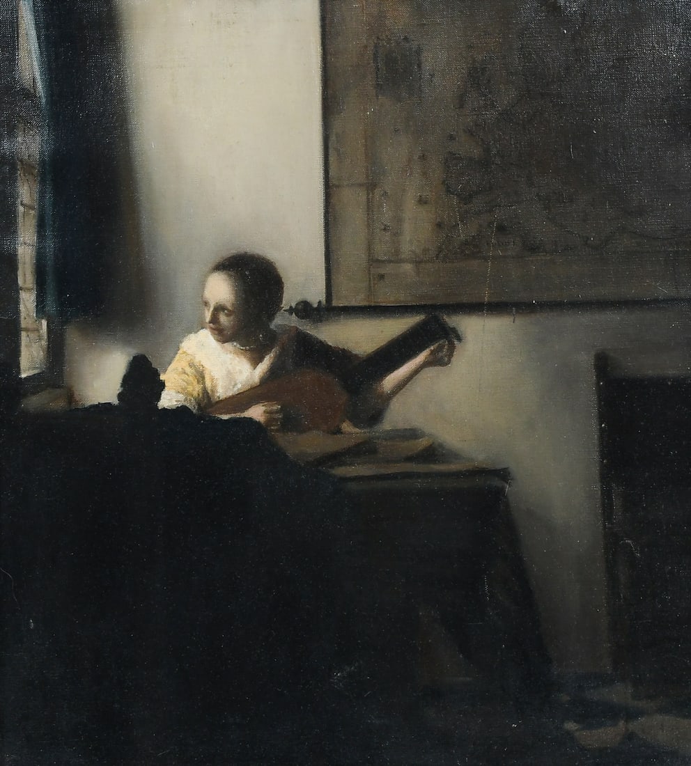 RAYMOND WHYTE PTG. AFTER VERMEER (1 of 7)