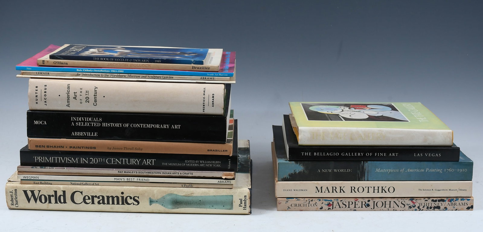 19 PC. ART REFERENCE BOOKS (1 of 4)