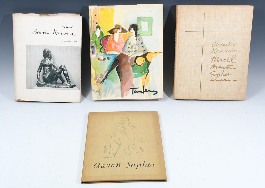 4 PC. AUTOGRAPHED ARTIST BOOKS (1 of 9)