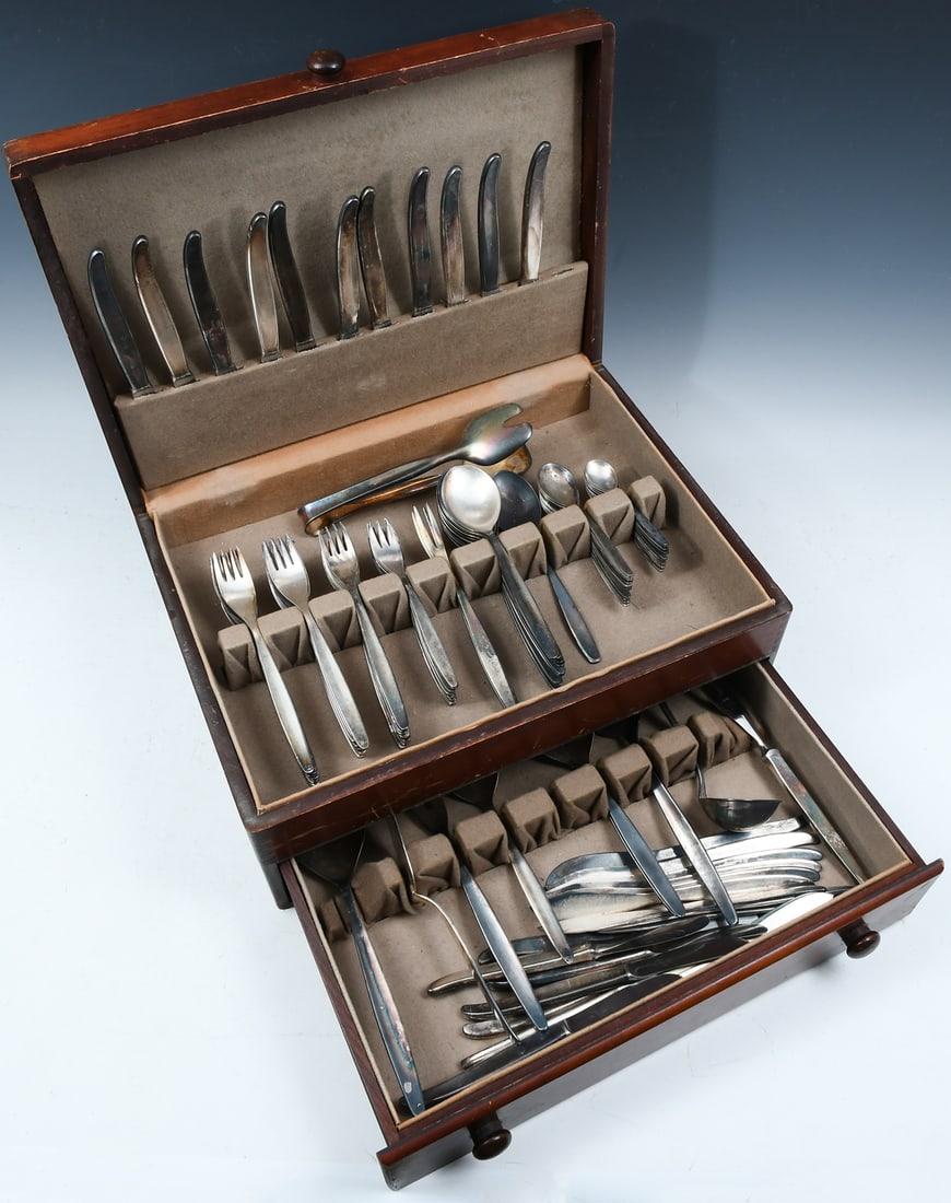 119 PC. WMF CROMARGAN BRUSHED STAINLESS FLATWARE (1 of 6)