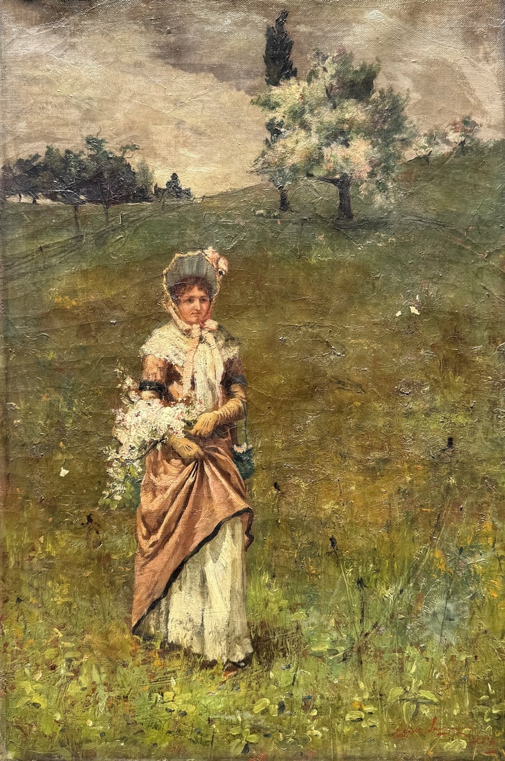 EARLY ELLIOTT DAINGERFIELD PAINTING (1 of 3)