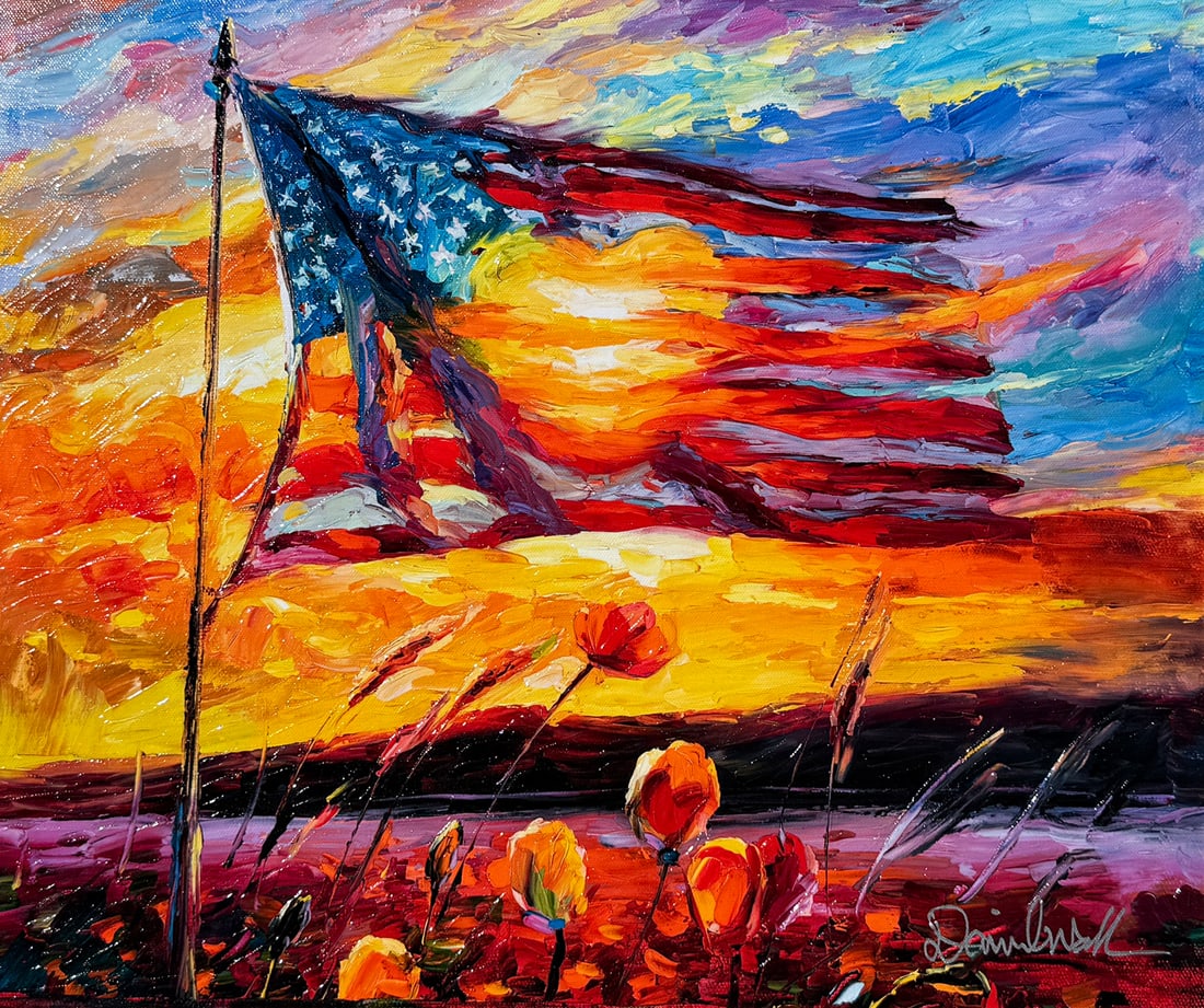 DANIEL WALL “THE AMERICAN DREAM" EMBELLISHED GICLE (1 of 6)