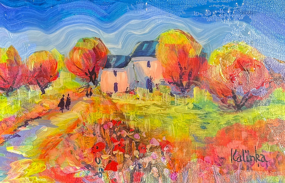 KALINKA DUAIV “CHEMIN DE LA MAISON" PAINTING (1 of 6)