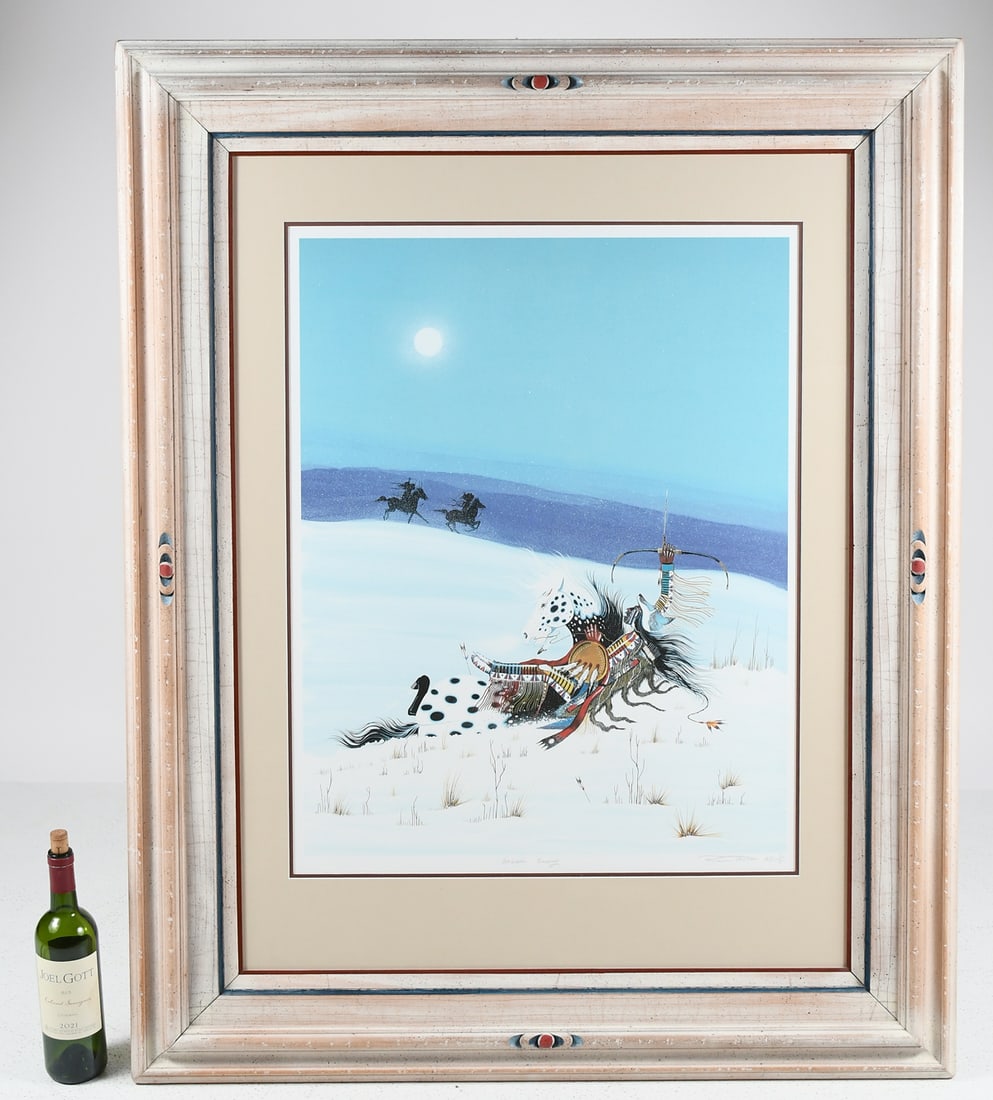 RANCE HOOD AP GICLEE "UNSEEN ENEMY": RANCE HOOD AP GICLEE "UNSEEN ENEMY":