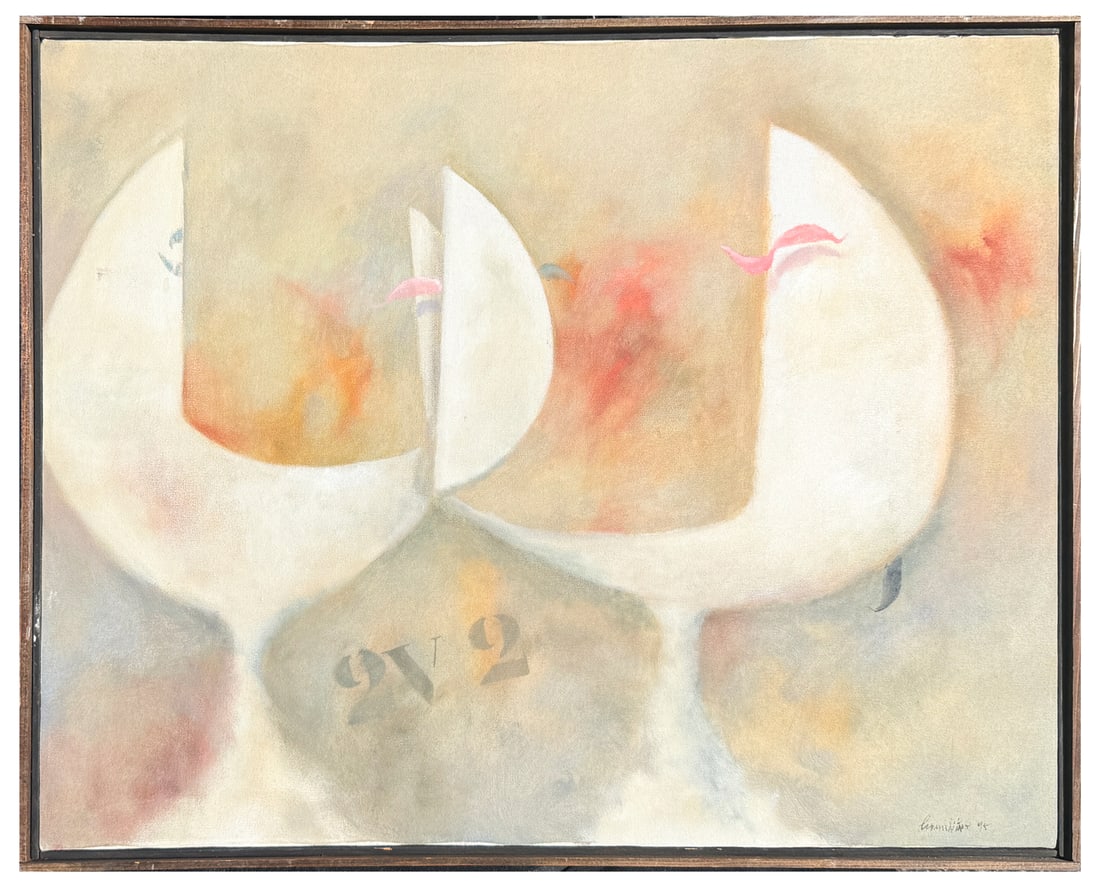 FRANK CARMELITANO ABSTRACT PAINTING (1 of 3)