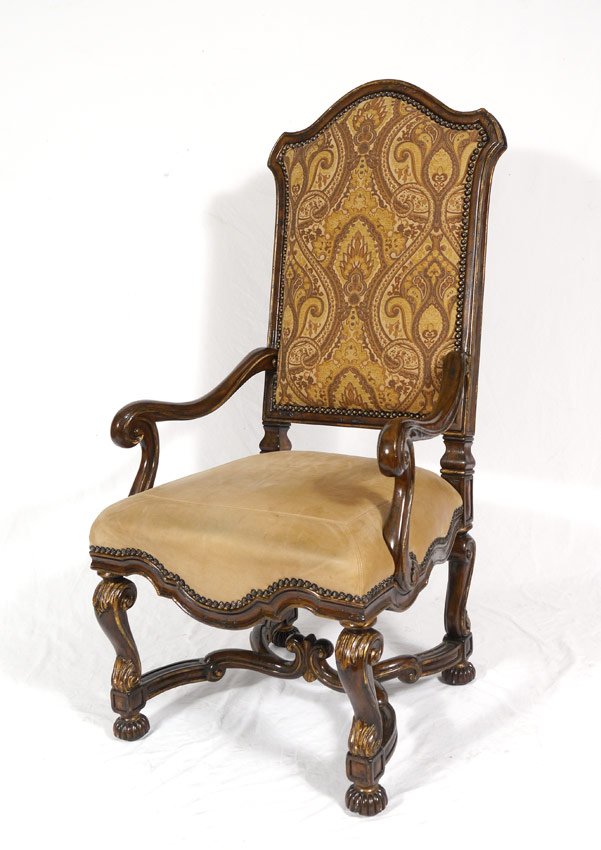 MARGE CARSON UMBRIA ITALIAN STYLE ARM CHAIR