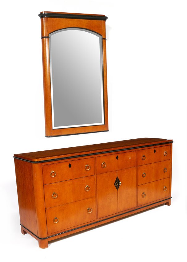 National Mt. Airy Dresser With Mirror