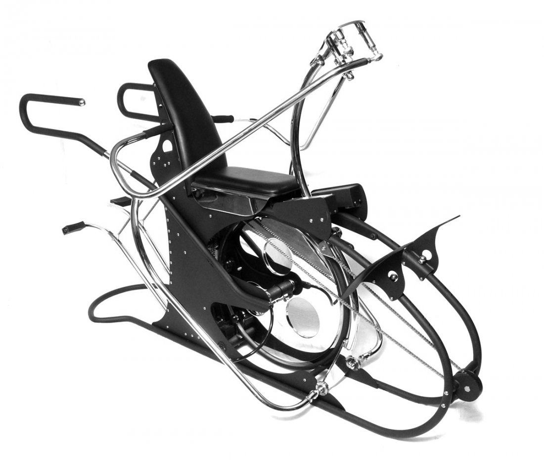 QUICKGYM RANGE OF MOTION (ROM) WORKOUT MACHINE: QUICKGYM RANGE OF MOTION (ROM) WORKOUT MACHINE: Originally retailed new for $14,615, the ROM machine reputedly gives a complete workout in only 4 minutes a day. Barely used, this machine comes with pa