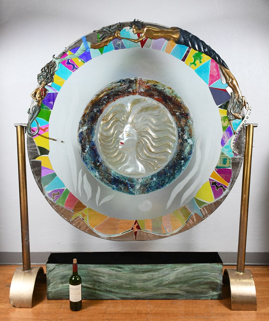 HUGE DALE MONTAGNE MIXED MEDIA SCULPTURE (1 of 6)