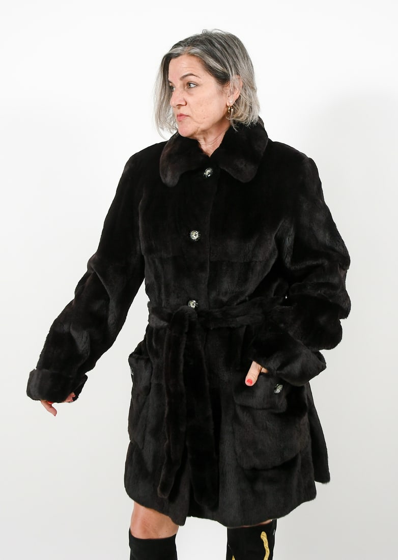 BLACK MINK COAT (1 of 3)