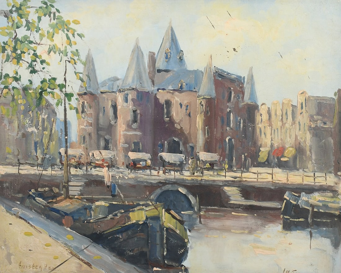 J.H. FREESE AMSTERDAME O/C (1 of 5)
