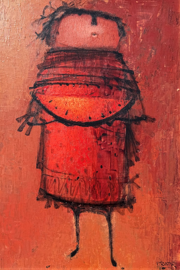 RAMON PRATS OIL/MASONITE (1 of 4)