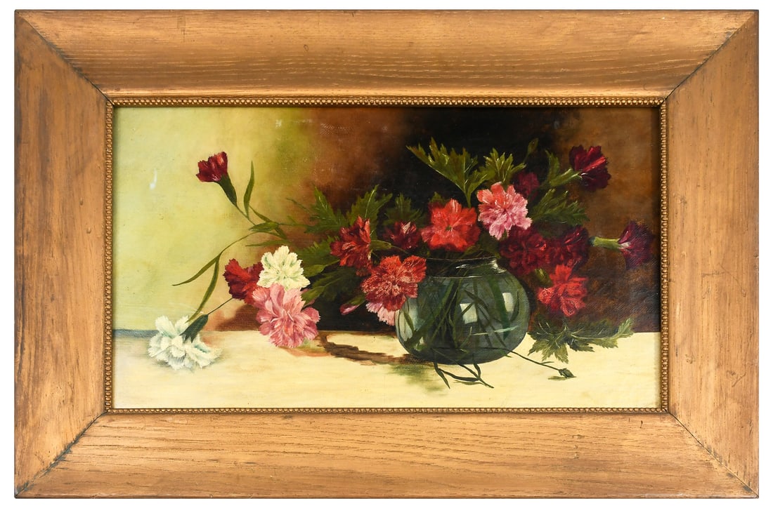 O/C STILL LIFE OF CARNATIONS (1 of 4)