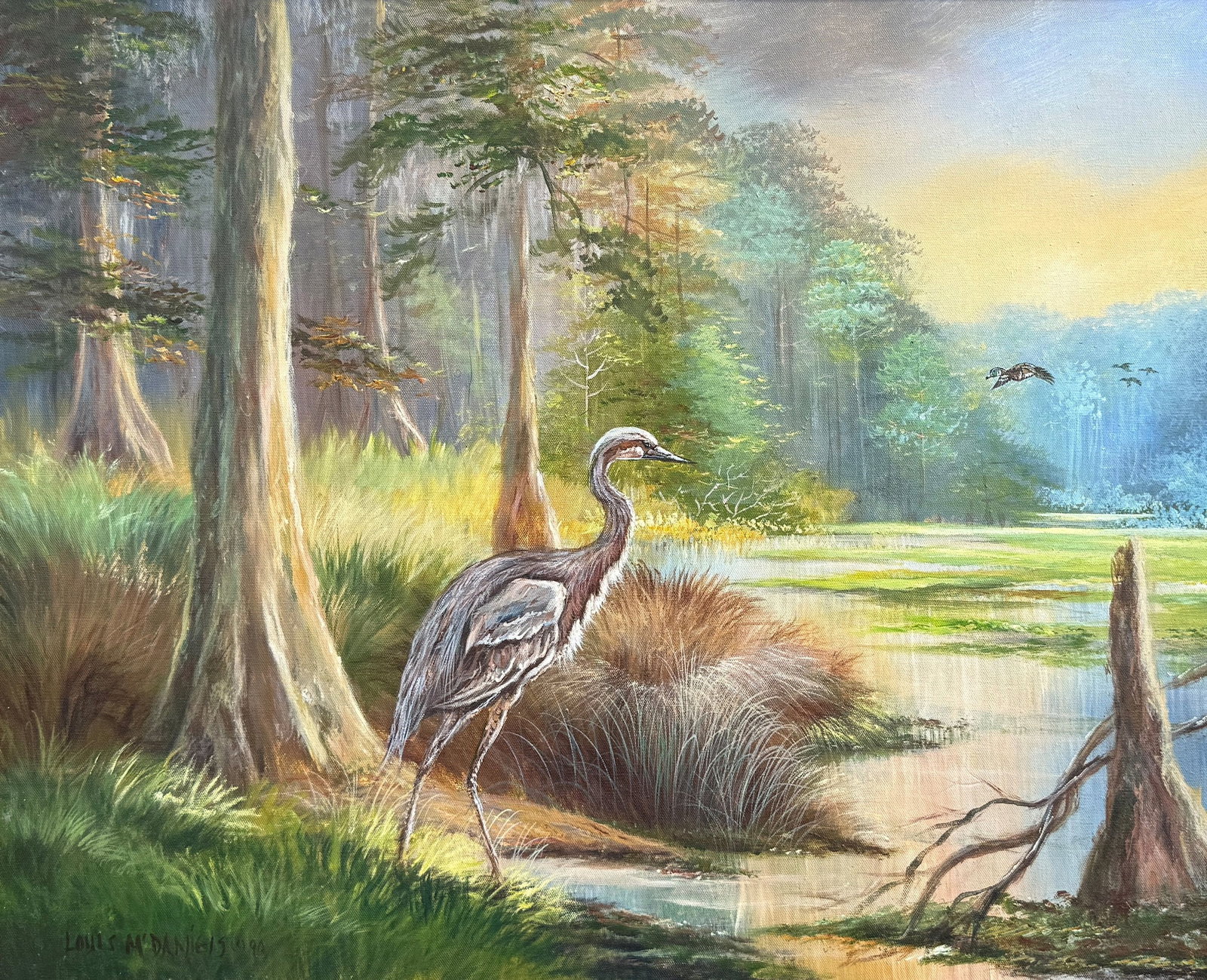 LOUIS MCDANIELS FLORIDA LANDSCAPE PAINTING (1 of 4)