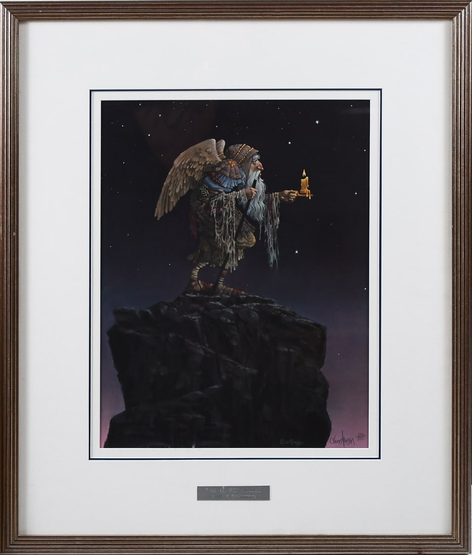 3PC. JAMES CHRISTENSEN OFFSET LITHOGRAPHS - 5