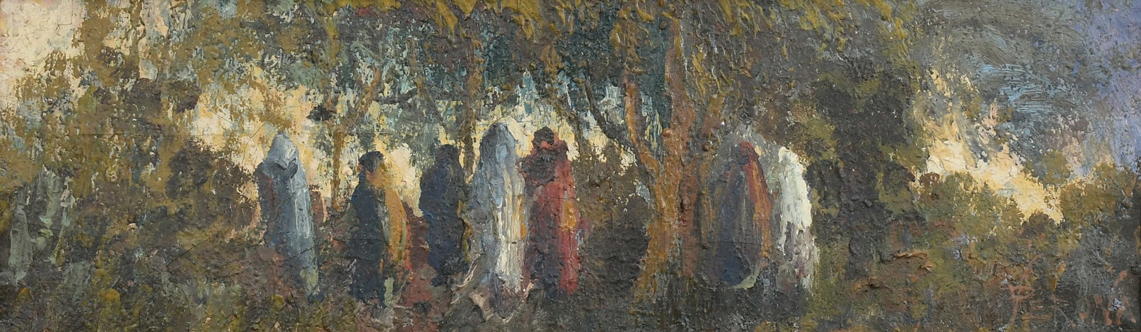 VITO PERONA ORIENTALIST PAINTING (1 of 4)