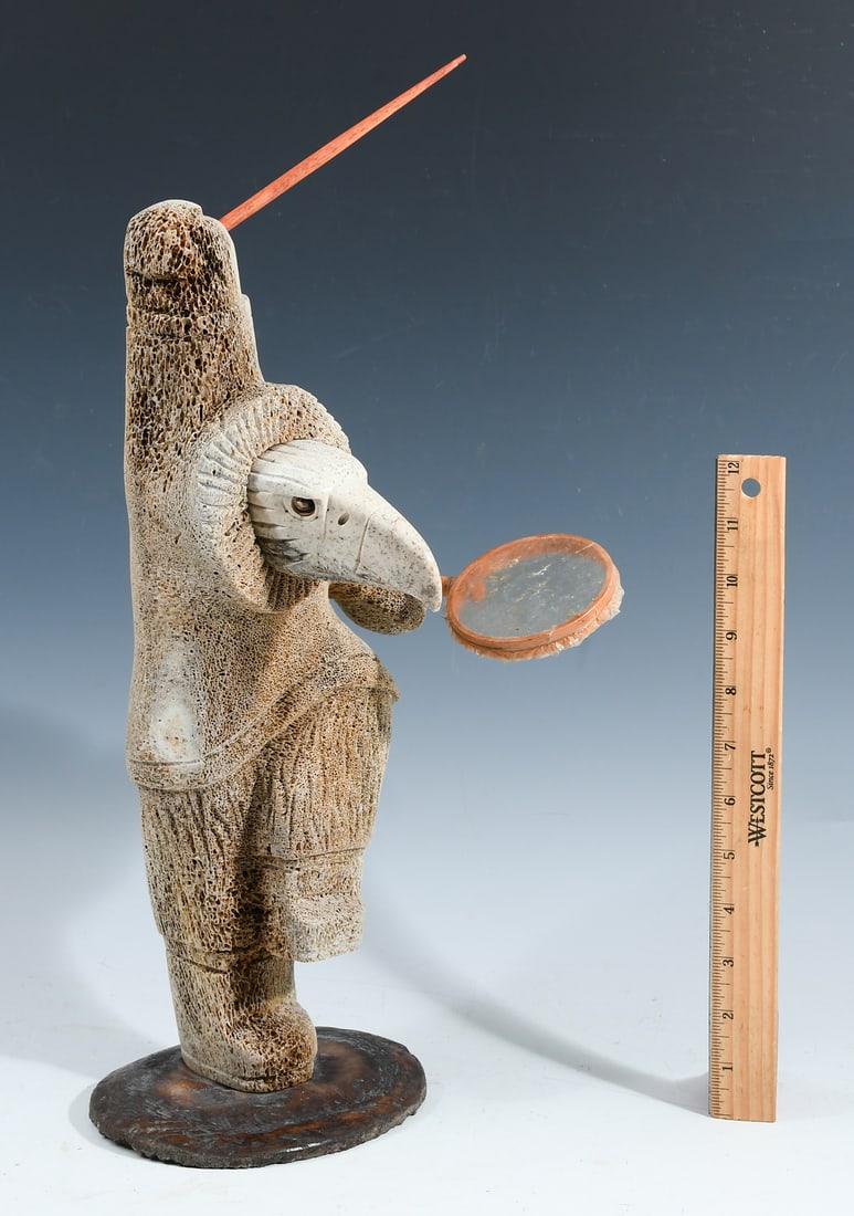 GEORGE VUKSON FIGURAL MIXED MEDIA SCULPTURE (1 of 5)