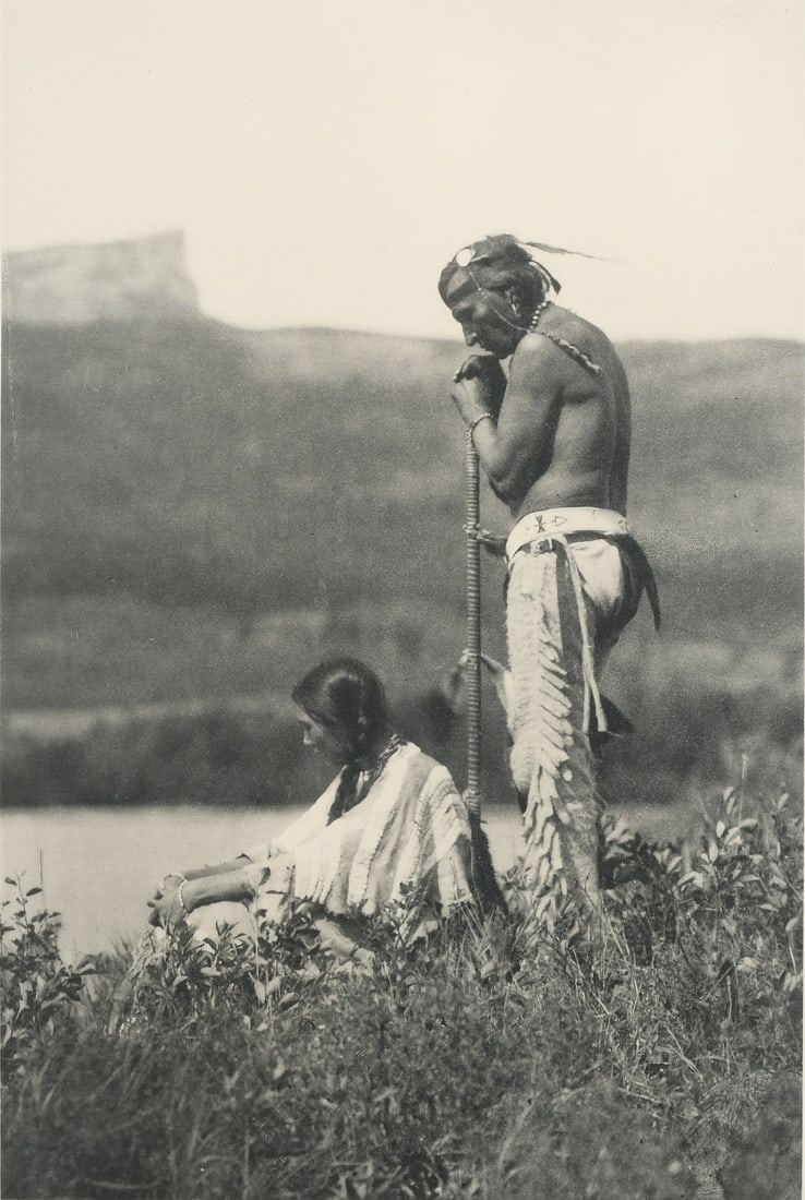 ROLAND REED "MEDIATION" VINTAGE PHOTOGRAVURE (1 of 5)