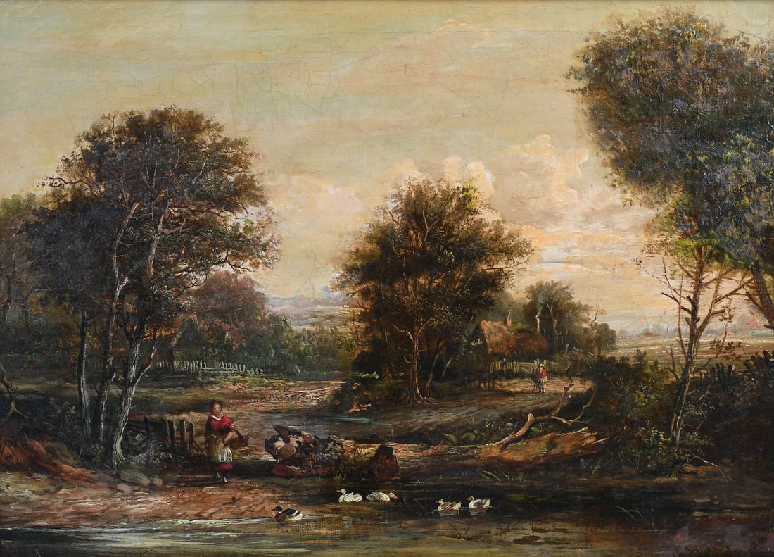 O/C LANDSCAPE AFTER JOHN CONSTABLE (1 of 5)