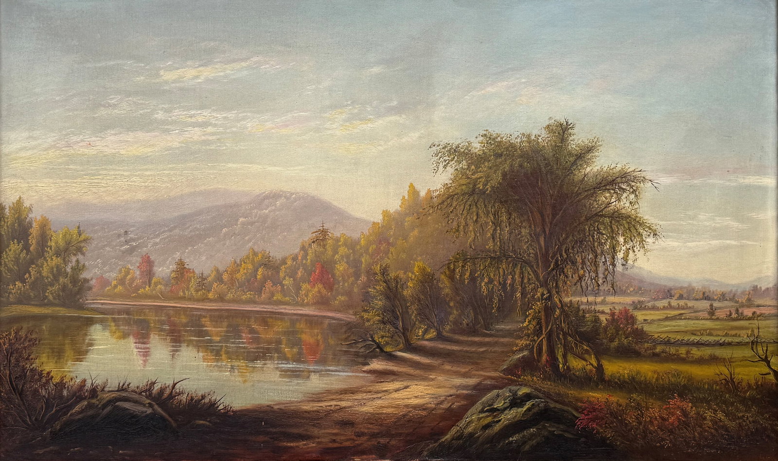 19TH C. AMERICAN/WHITE MOUNTAIN SCHOOL PAINTING (1 of 7)