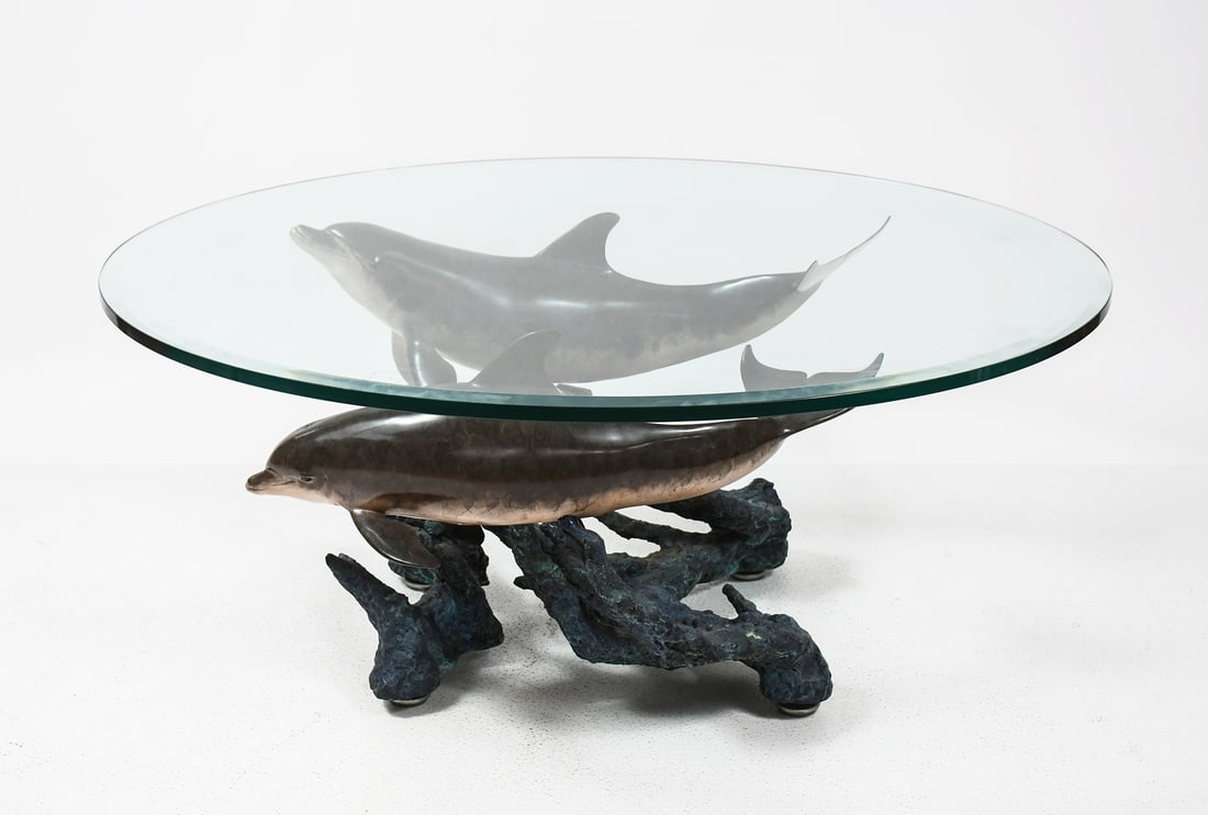 REEF VISIT TABLE BRONZE BY ROBERT WYLAND (1 of 6)