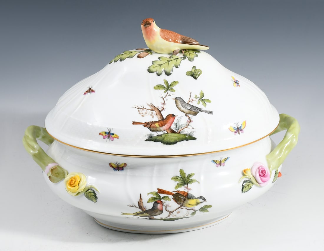 HEREND "ROTHSCHILD BIRD" COVERED TUREEN (1 of 6)
