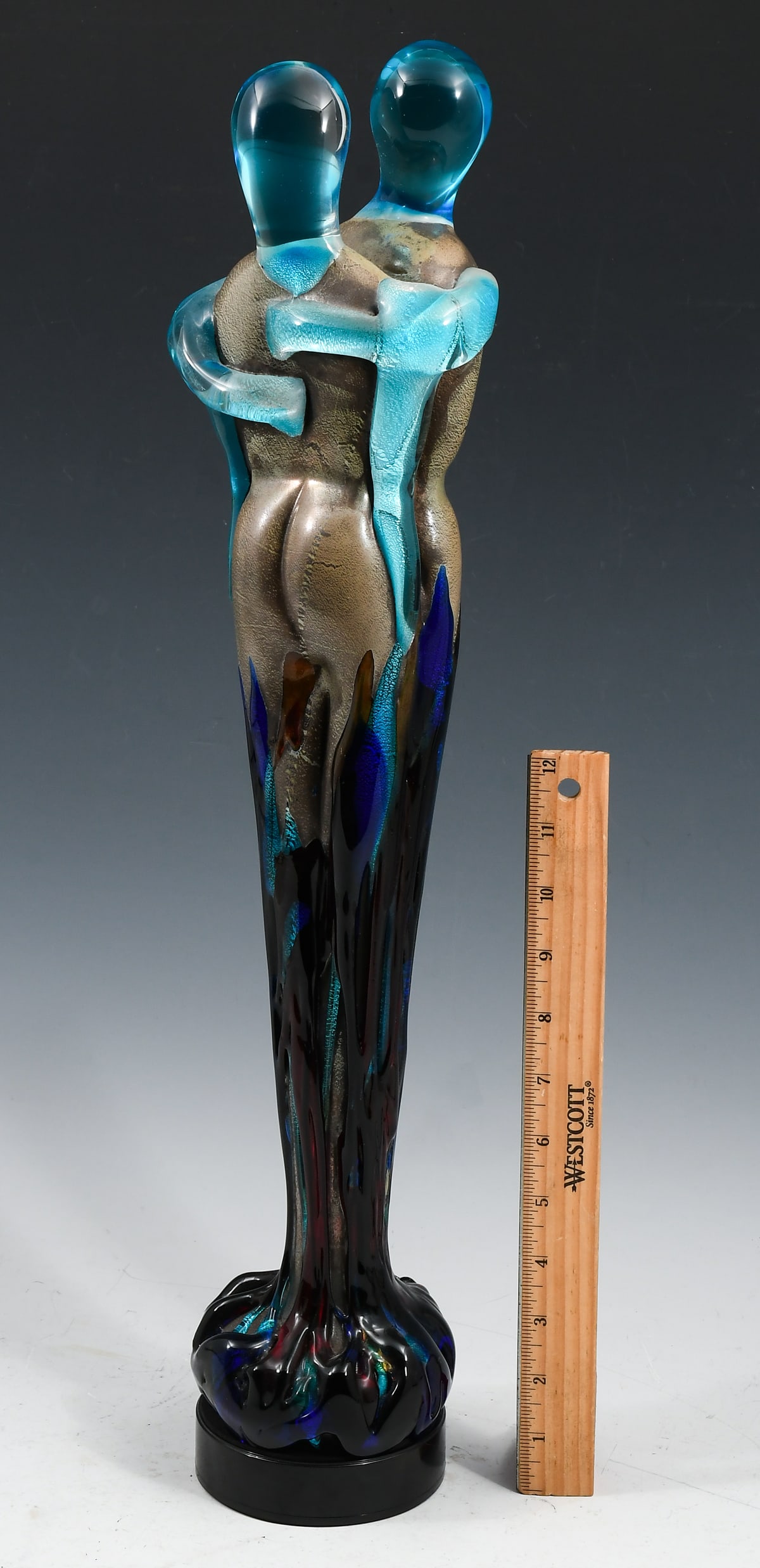VETRO ARTISTICO MURANO LOVERS GLASS SCULPTURE (1 of 4)