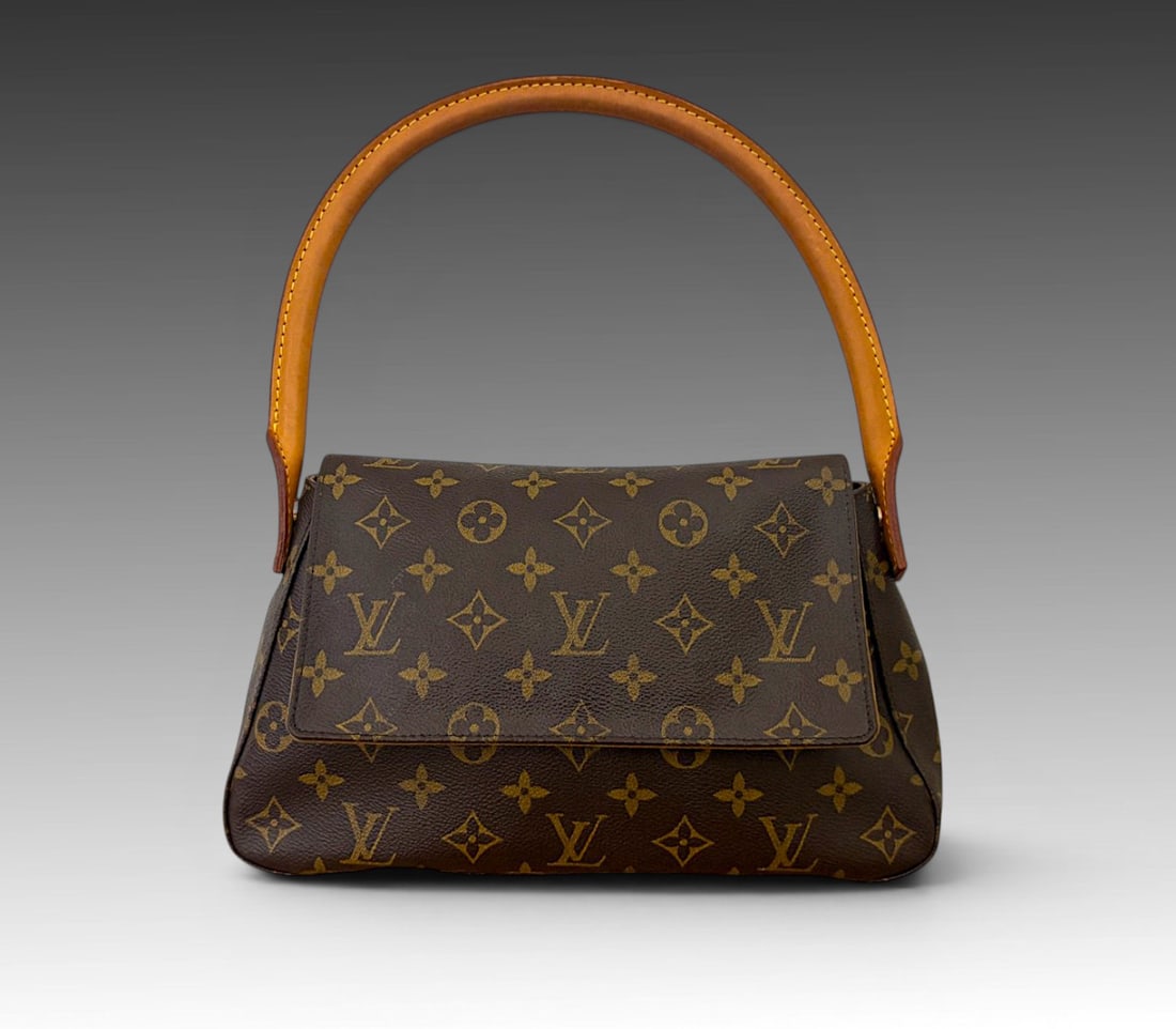 LOUIS VUITTON VINTAGE MINI LOOPING BAG (1 of 2)